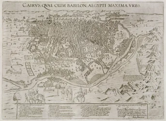 Town Map of Cairo